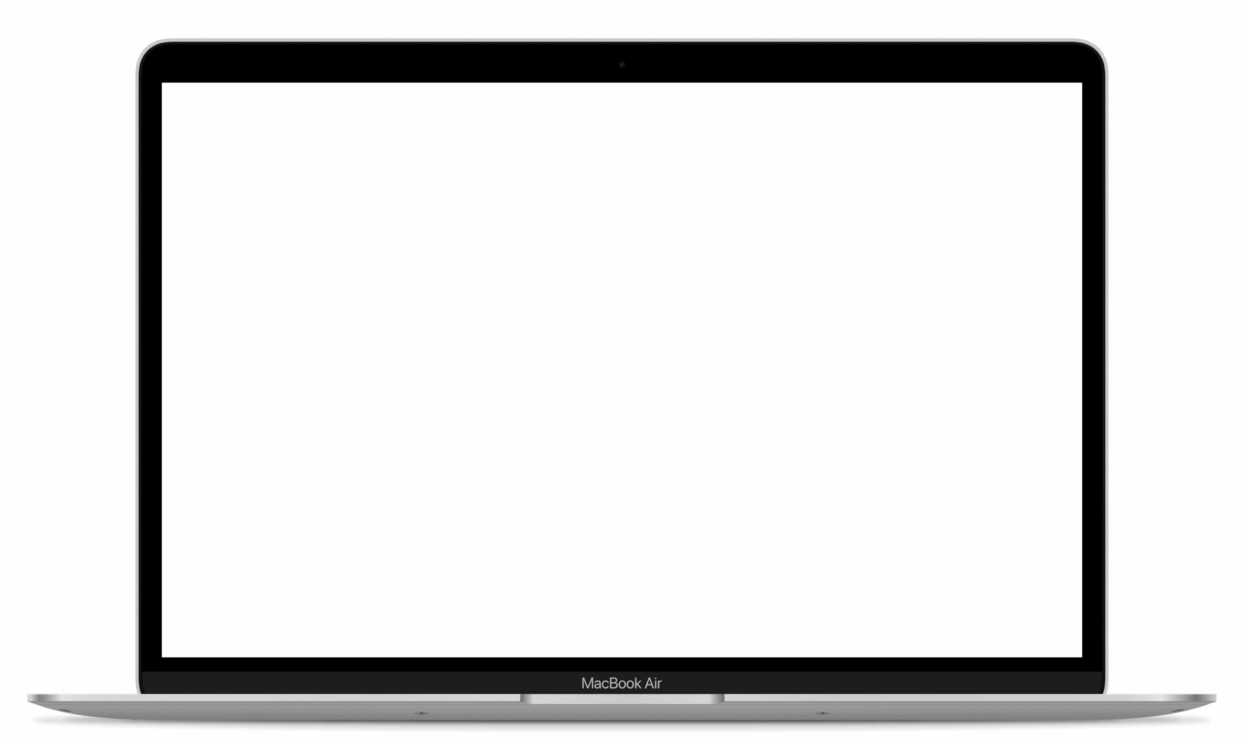 Laptop mockup